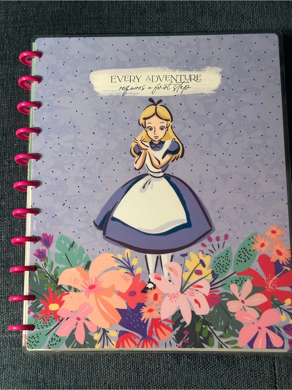 Disney Alice in Wonderland Happy Planner BIG Notebook